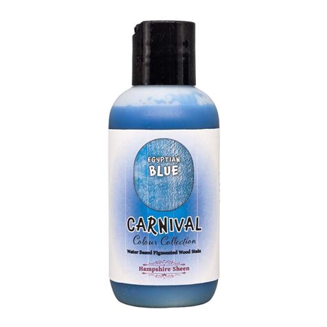 Egyptian Blue Carnival Colours 125ml Hampshire Sheen Greenvill Crafts