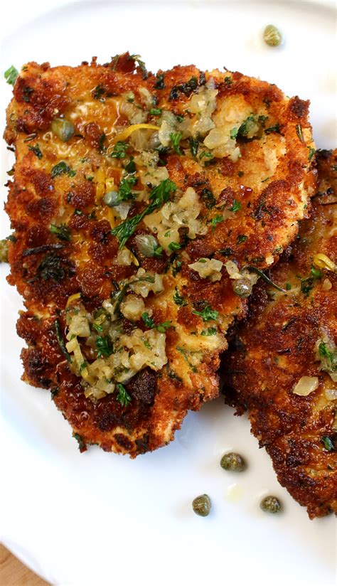 Breaded chicken fingers peanut butter and peppers. Breaded Chicken Scaloppini - Epicure's Table | Recipe ...