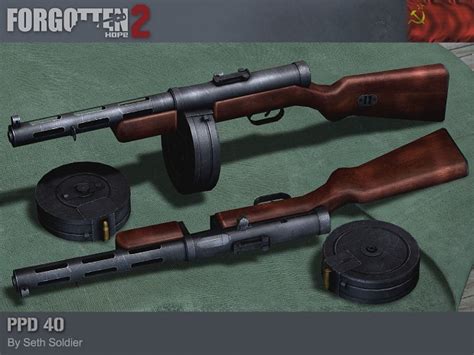 From wikipedia the free encyclopedia. PPD-40 image - Forgotten Hope 2 mod for Battlefield 2 - Mod DB