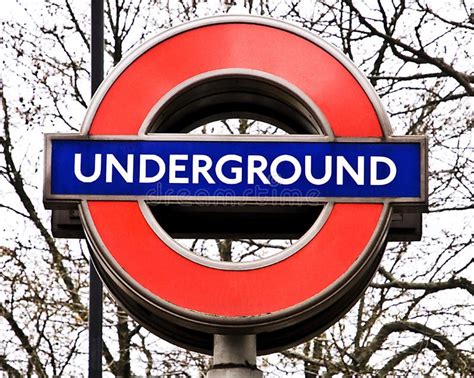 London Underground Sign London Underground Tube Sign Close Up Ad