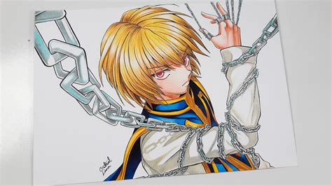 How To Draw Kurapika From Hunter X Hunter Step By Step Easy Drawing