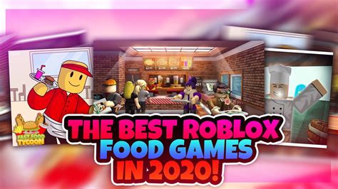 The 10 Best Roblox Food Games 😛😛😛 Youtube