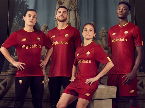 As Roma Presents New Home Kit For 2022 23 Campaign