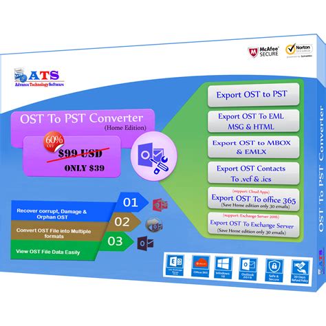 Best OST to PST converter