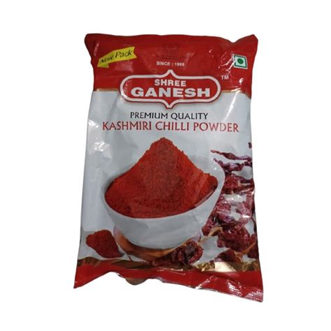 Shree Ganesh Spices Kashmiri Chilli Powder Packaging Size G At
