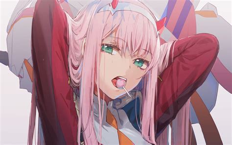 Tons of awesome zero two darling in the franxx wallpapers to download for free. Download wallpapers Zero Two, lollipop, manga, DARLING in ...