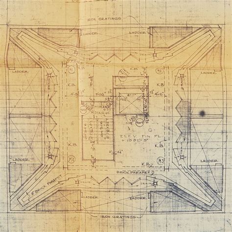 Empire State Building Blueprints Mimeographs Sold At Auction On 26th January Revere Auctions