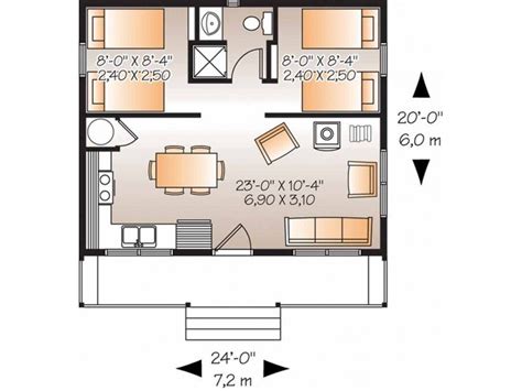 These bedroom house plans are designed to maximize the use of space for smaller sites. Unique Sketch Plan For 2 Bedroom House - New Home Plans Design