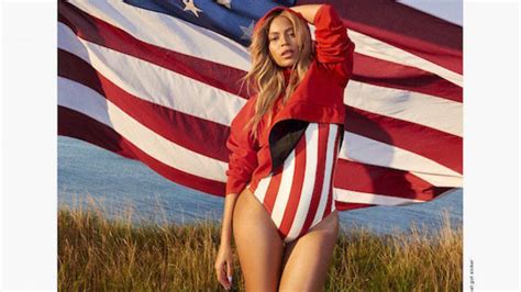 beyonce goes all american in patriotic beat cover shoot entertainment tonight