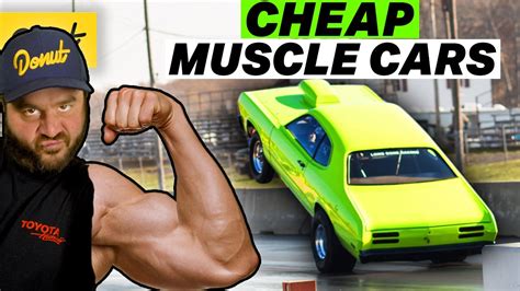 10 Classic Muscle Cars You Can Still Buy Cheap Youtube