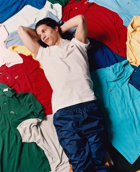 Comme les rappeurs des 90′ avec ärsenik en tête, il prend un malin plaisir à poser avec le symbole. Lacoste Crocodile Inside Spring 2019 Campaign | The ...