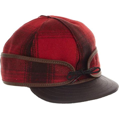 Stormy Kromer Original Kromer Cap Winter Wool Hat With Leatherred