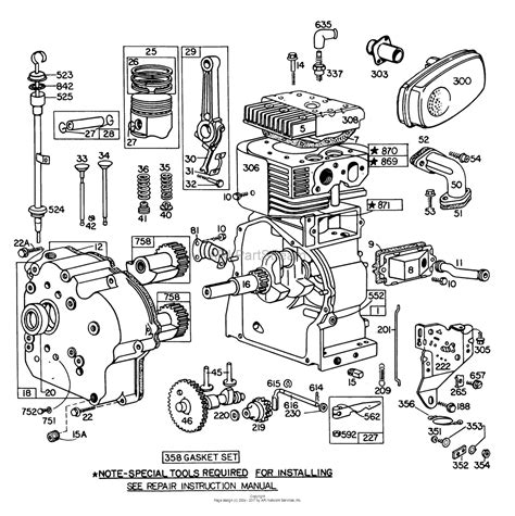 8 Hp Briggs And Stratton Parts Wiring Diagram Database