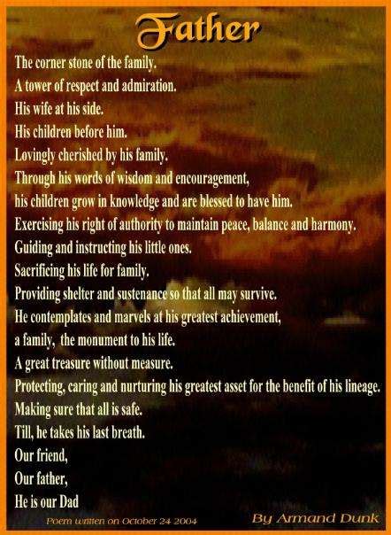 Inspiring Collection Of Fathers Day Poems 2014