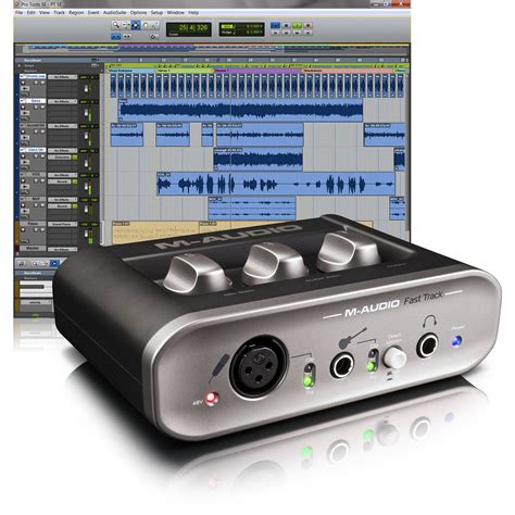M Audio Fast Track Usb Interface With Pro Tools Se 9900 65143 12