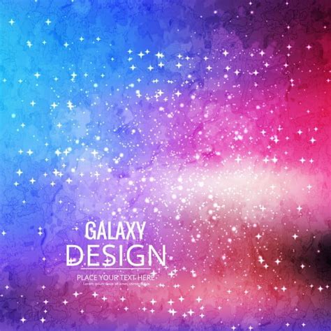 Full Color Background About The Galaxy Eps Vector Uidownload