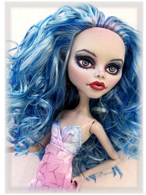 Monster high doll abbey bominable sparkle blue skin/rainbow hair, dress mattel. Learn to Boil Perm and Curl Your Barbie or Monster High ...