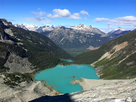 Hiked Up To The Glacier To Snap All Three Lakes In One Shot Joffre