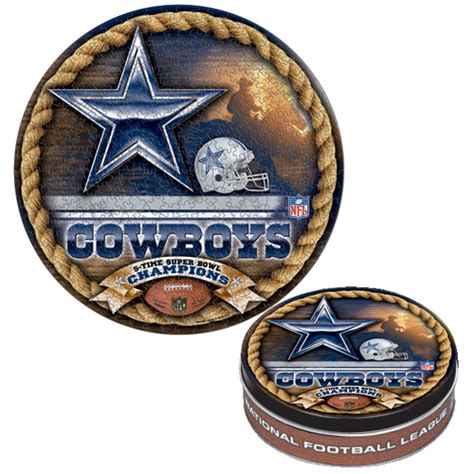World champions vi, xii, xxvii, xxviii, xxx. Official NFL Dallas Cowboys - Tin, 500 Pieces, WinCraft ...