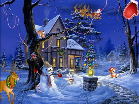 Christmas Fantasy Screensaver For Windows Holiday