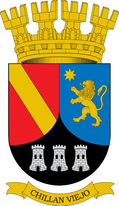 Escudo de la ciudad de barcelona. Escudo de la Ciudad de Chillán Viejo | Chile, Symbols, City