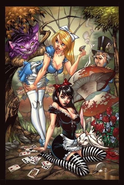 Alice In Wonderland Pin Up From Trendsscott