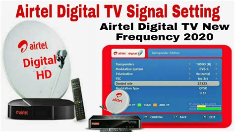 Satellite channel type frequency pol sr country thaicom 2 3. Airtel Digital TV Signal Setting New Frequency 2020 - YouTube