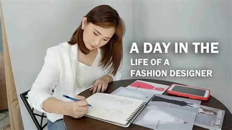 A Day In The Life Of A Fashion Designer Youtube