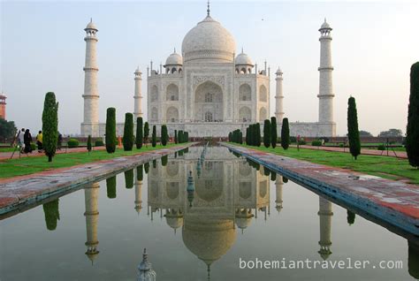 Taj Mahal And Reflection Stephen Bugno Flickr