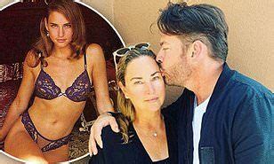 Harry Connick Jr Plants A Kiss On Wife Of Years Jill Goodacre Jill Goodacre Harry Connick