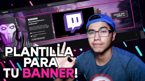 Como Hacer Banner Para Twitch Con Medidas Perfectas Plantilla | My XXX