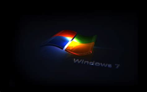 Windows 7 Microsoft Windows Logo Simple Background Hd