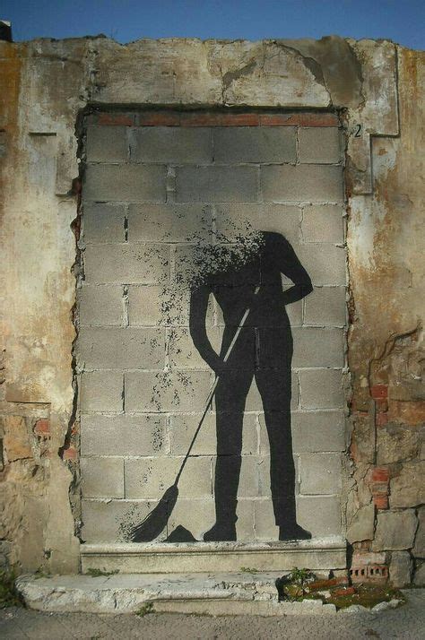 Turning To Dust Street Art Street Art Graffiti 3d Street Art