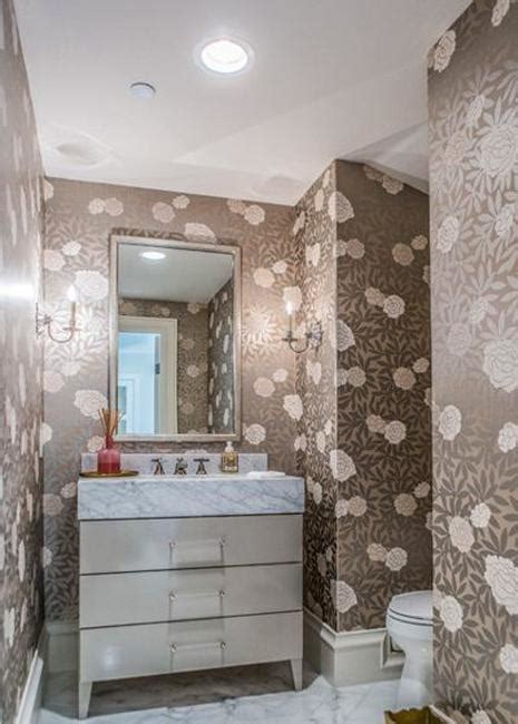Modern Wallpaper Designs Waterproof Ideas For Bathroom