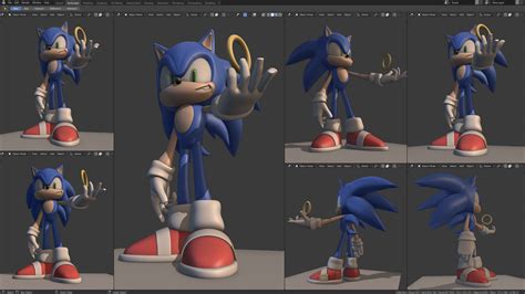 How To Import Models From Sonic Generation To Blender Bdagadget