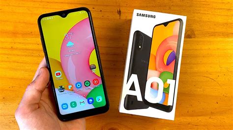 Samsung Galaxy A01 Unboxing And First Impressions Youtube