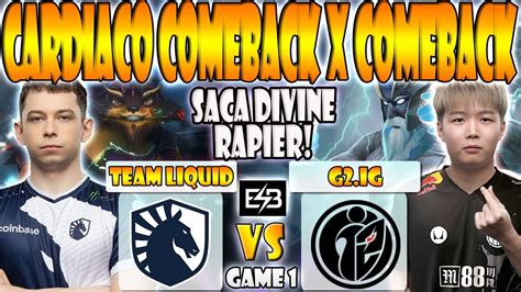 Team Liquid Vs G Ig Bo Game Eliminacion Nisha Micke Vs