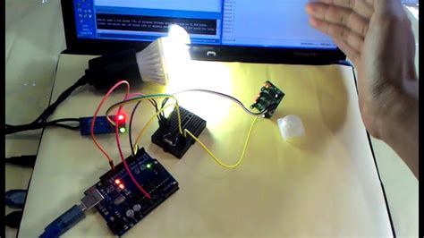 Menyalakan Lampu Secara Otomatis Dengan Sensor Gerak Pir Youtube