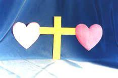Craft  The One Who Unites Hearts, Love your Enemy, the cross folds to