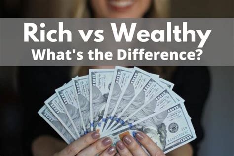 Rich Vs Wealthy Whats The Difference Parent Portfolio