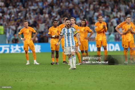 Lionel Messi Of Argentina Reacts During The Fifa World Cup Qatar 2022