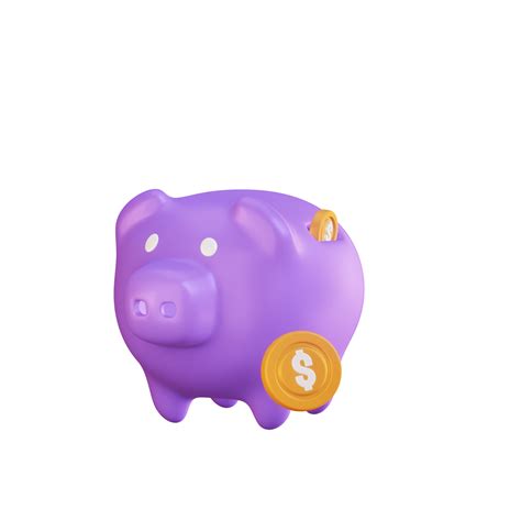 Piggy Bank 3d Icons 16731784 Png