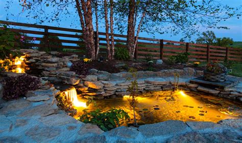Large koi ponds, beautiful waterfalls and aquatic gardens provide sounds and. Referenzen