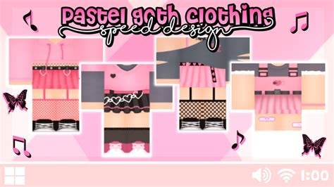 Speed Design Pastel Goth Outfits Roblox Clothing Youtube
