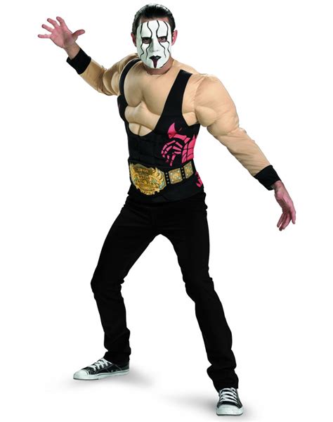 Sting Muscle Sting Wrestler Costume