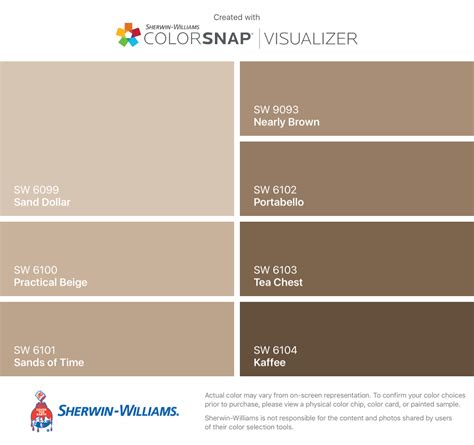 Free shipping on selected items. Sherwin-Williams: Sand Dollar (SW 6099), Practical Beige ...