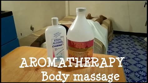 Stet By Step Aromatherapy Body Massage Tutorial Youtube