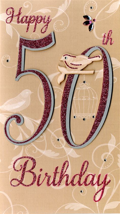 Images Of 50th Birthday Cards Bitrhday Gallery