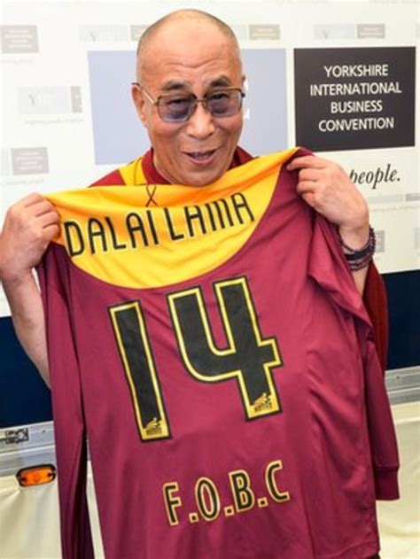 Dalai Lama Blesses Bradford City Ahead Of League Cup Final Bbc News