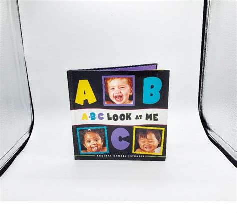 Abc Look At Me Book Learn Abcs Book Vintage Abc Books Learn Abc Book